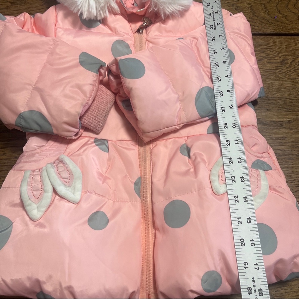 Down Coat Kids Toddler Girl Clothes 2pcs Winter Suit Warm Baby Overalls Sets 100 - Picture 15 of 16